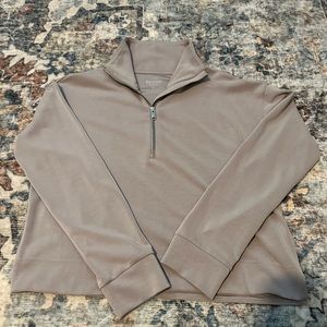 Athleta Seasoft Quarter zip, Medium